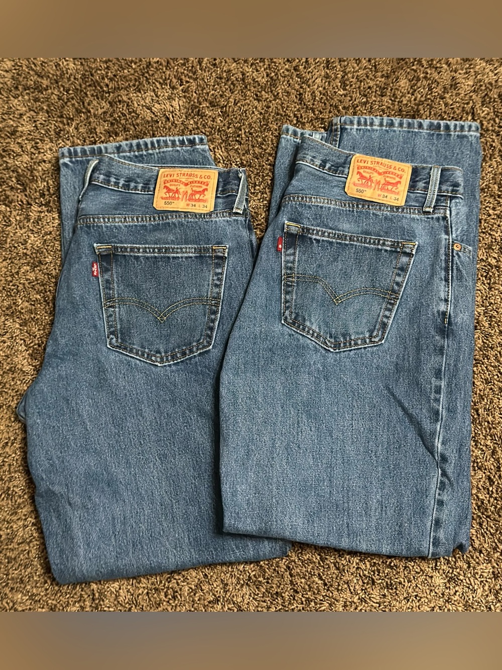 Men’s Levi’s 550 size 34X34